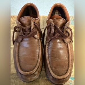 Red Wing 560362 Leather Moc Toe Oxfords – Size 11 B | Made in USA | Supersole